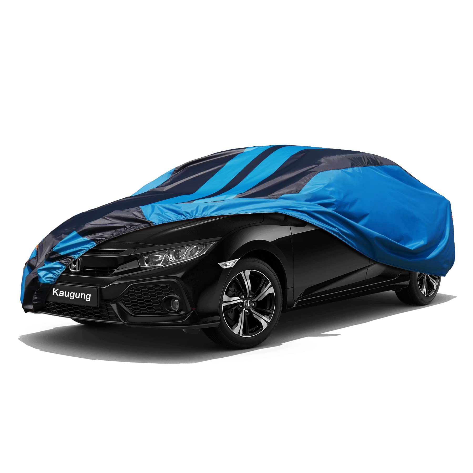 Kaugung Car Cover Waterproof Custom Fit Honda Civic?1991-2023?, Lightweight Full Exterior Cover for Automobiles All Weather Outdoor Sun UV Rain Dust Snow Wind Protection.