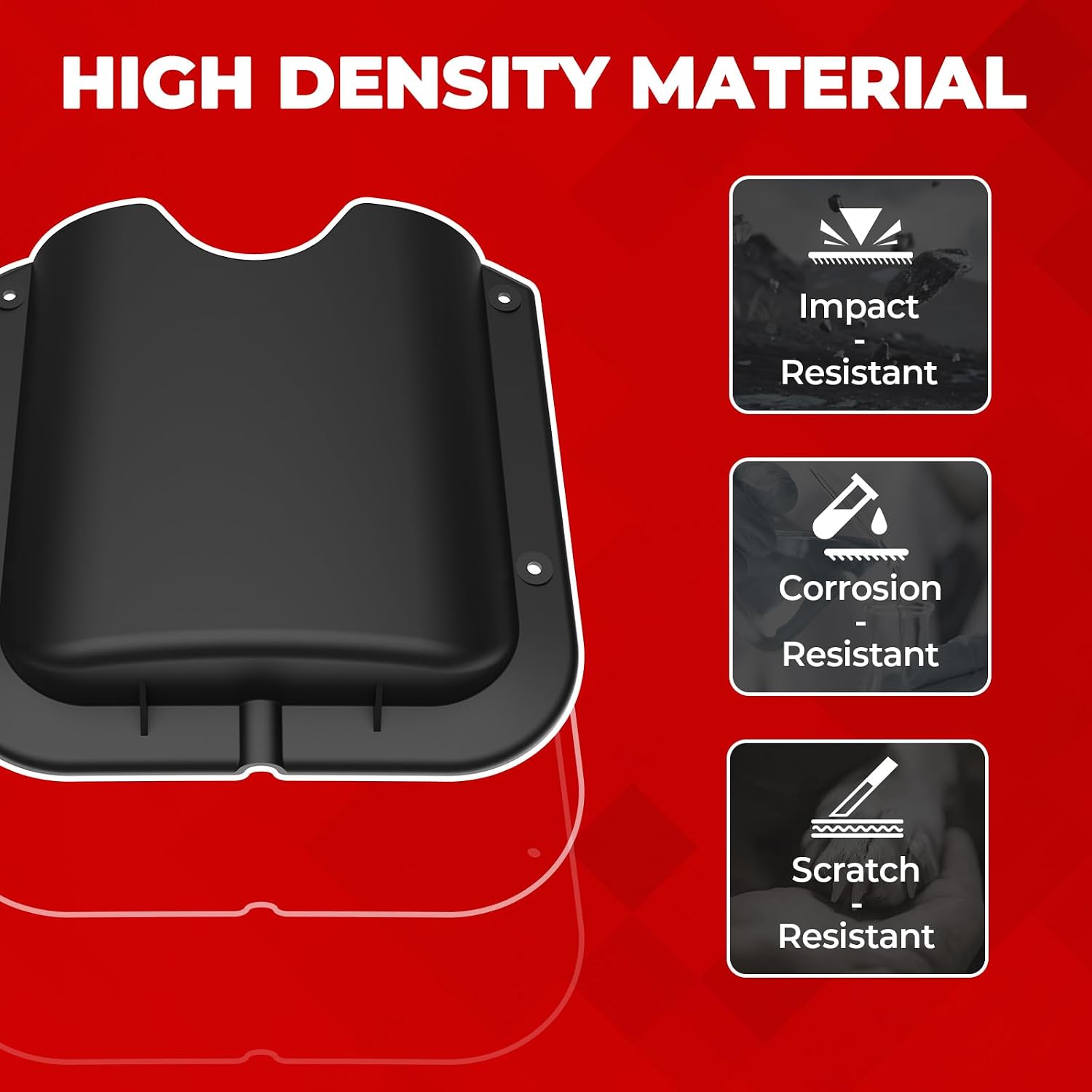 Door Storage Pockets Compatible with Polaris Ranger 1500 XD, Front & Rear Interior Door Side Storage Bag Organizer Box for Polaris Ranger 1500 XD 2024+ (4PCS)