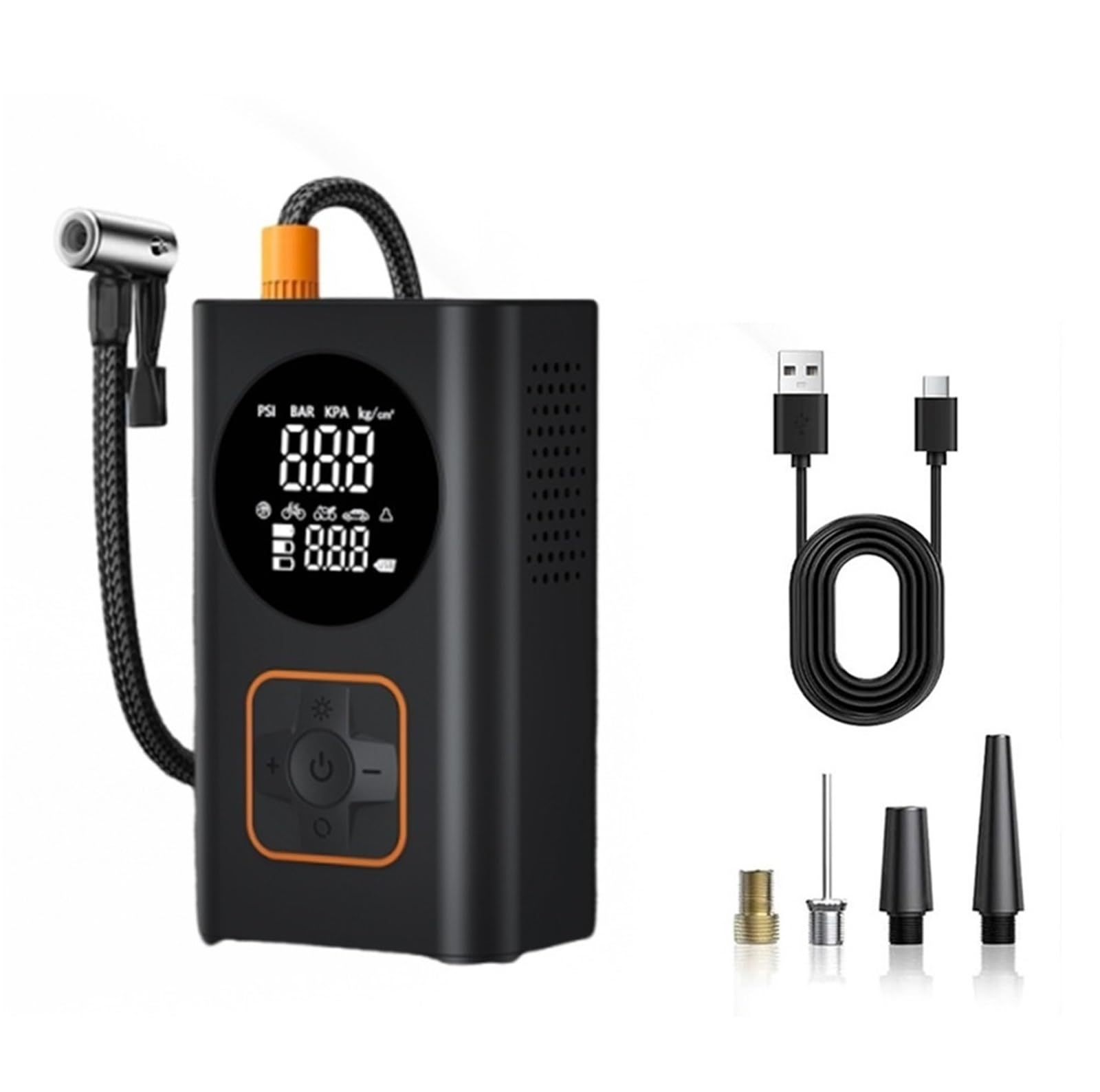 Compressore d'Aria Portatile per Auto Senza Fili