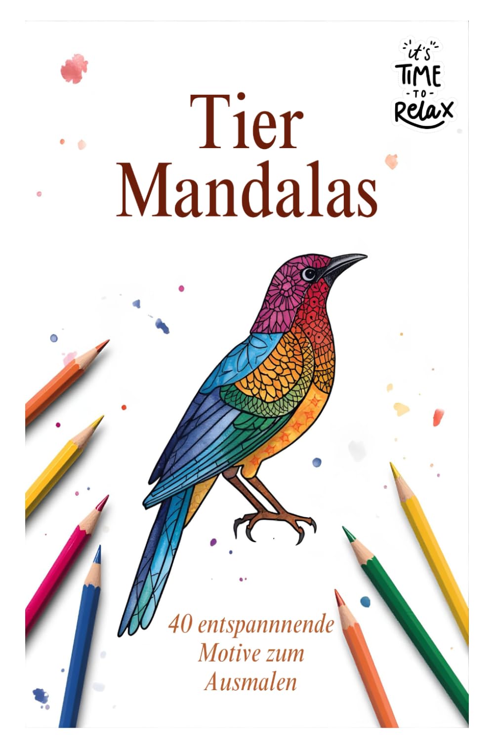 Magie der Tiere: Entspannende Mandalas zum Ausmalen