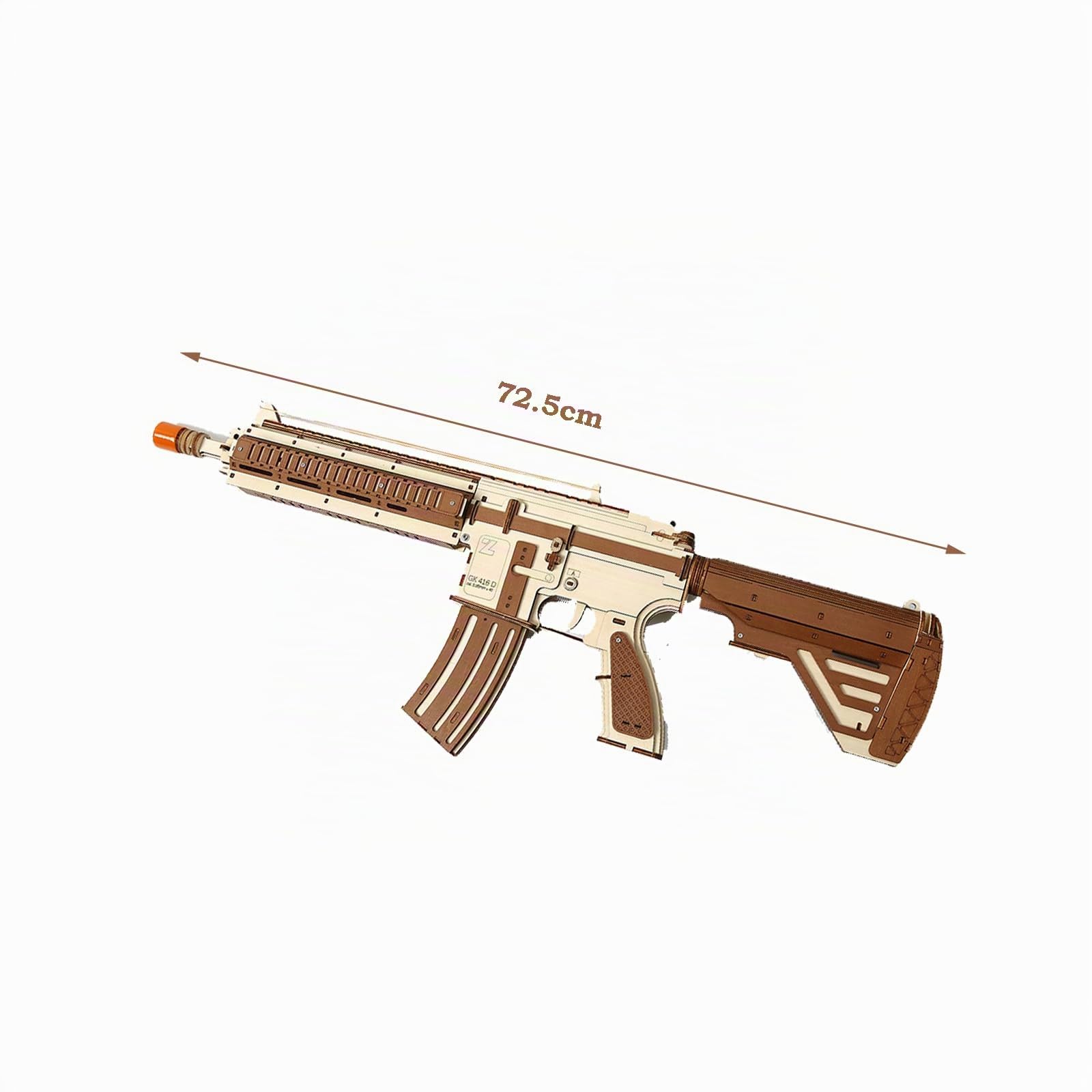 3D Puzzle Holz Erwachsene Gewehr, DIY 3D Pistole Holzbausatz Erwachsene, 3D Puzzle Holz Modellbausatz, 3D Pistole Modellbausatz Spielzeugwaffen Home Decor Gift