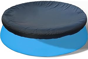 8FT Round Inflatable Above Ground Pool Cover, Fun-Filled Summer!