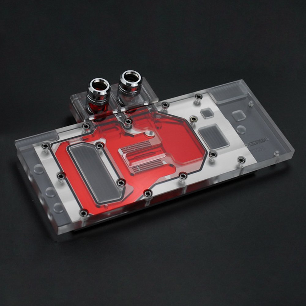 Amazon.co.jp: Nhowe 完全合板 VGA GPU 水冷ブロック N-MS97V1.1-X MSI