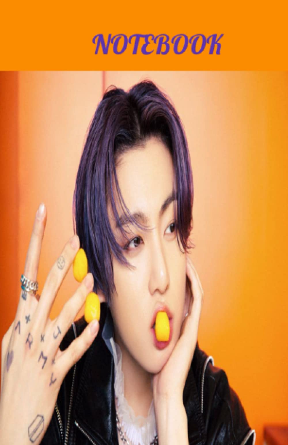 BTS Notebook KPOP School Supplies Stationary Journal Diary Planner Book (JUNGKOOK) BTS Butter Concept Photo version 1 (Cre...