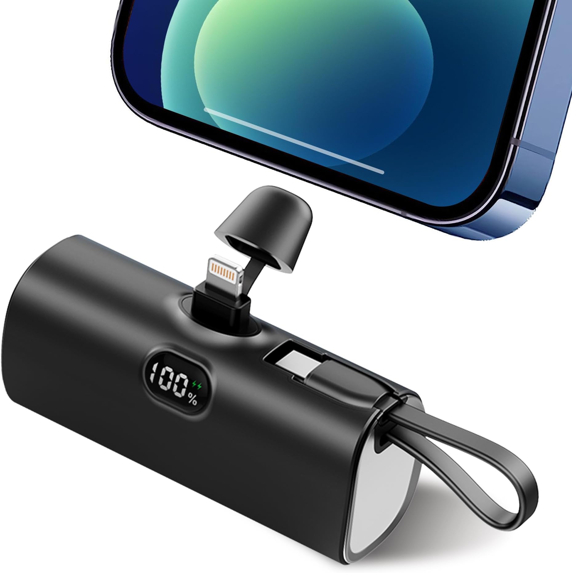 L.LYFOVR Small Portable Charger for iPhone 14/15 Pro Max