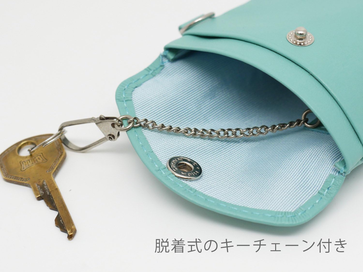 Slip-On Noir Key Coin Pass Pouch NSL-3402
