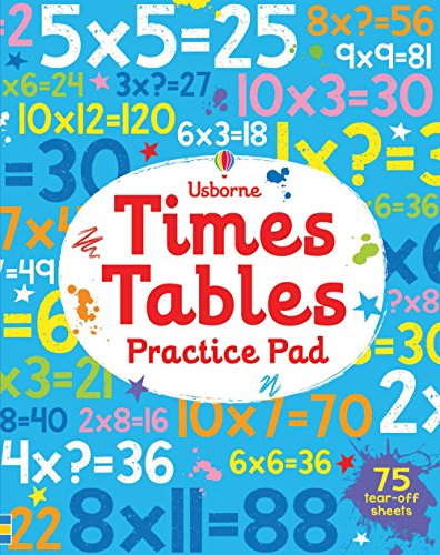 Times Tables Practice Pad 0794541283 Book Cover