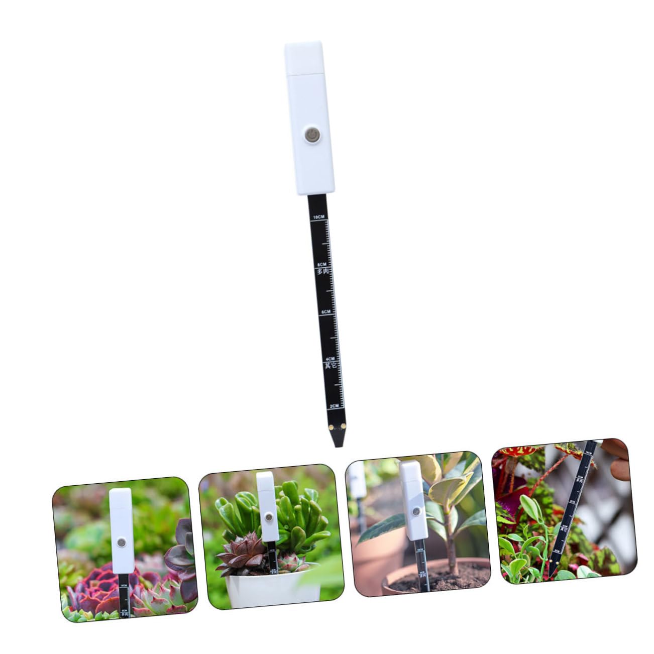 ifundom Medidor De Humedad Digital Para Jardín 3 Unidades Sensor De Humedad Hidrómetro Detector Higrómetro Herramienta De Prueba De Humedad Instrumento De Plástico