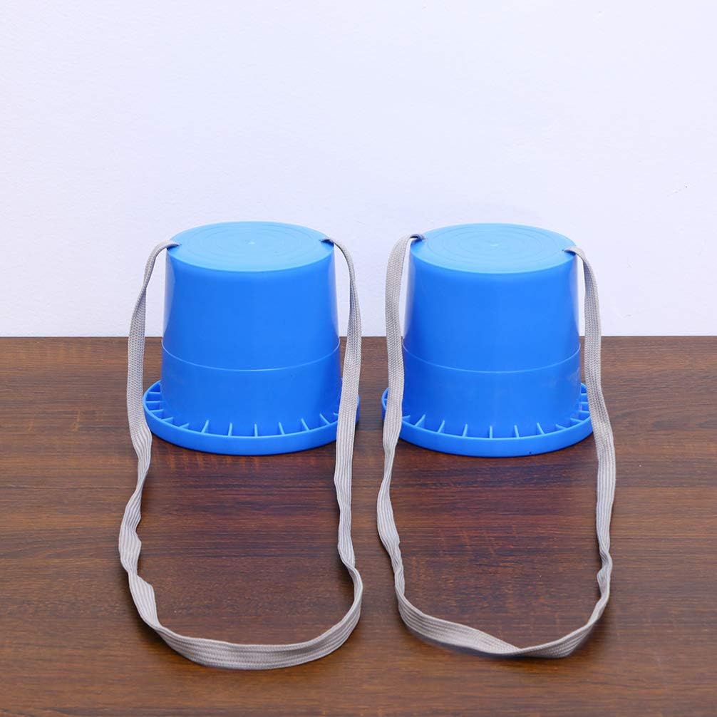 Balacoo 3 Pairs Kids Plastic Bucket Stilts Walking Cups for Children