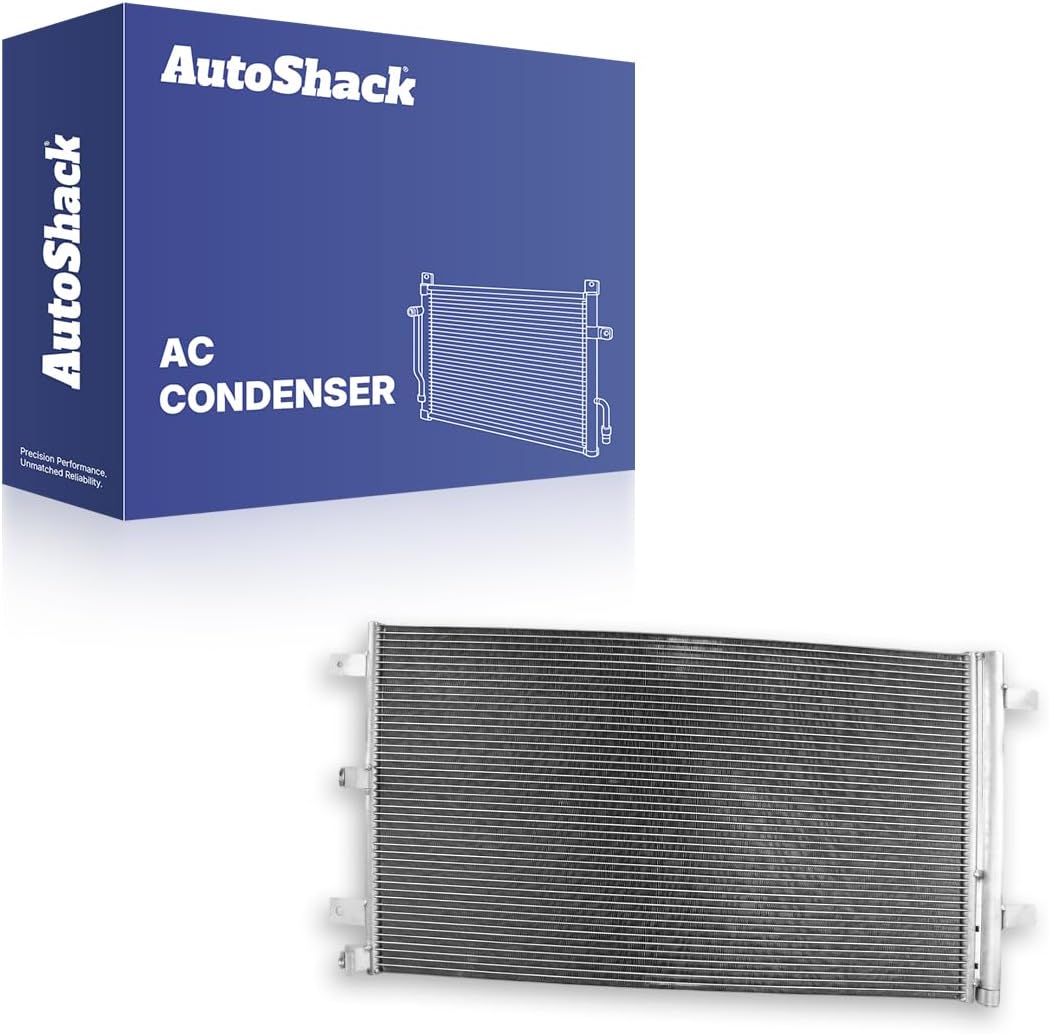 AutoShack Air Conditioning A/C Condenser Replacement for 2015-2022 Ford F-150 2018-2022 Lincoln Navigator 1-PC