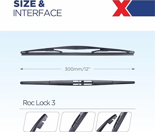 Miniatura 242 de 28"+16" Windshield Wiper Blades Replacement for Toyota Prius 2022 2021 2020 2019 2018 2017 2016 OEM Factory Quality Top Lock Wiper Blades-(Set of 2)