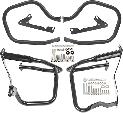 Miniatura 13 de Worldmotop Engine Guard Crash Bar Protector Replacement for BMW R1200RT R1200 RT 2014 2015 2016 2017 2018 Saddlebags Guard(Black, Rear)