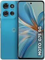 Smartphone Motorola Moto g75 5G - 256GB 16GB (8GB RAM+8GB Ram Boost) e 50MP Sony Lytia 600 Camera Moto AI Ultrarresistencia militar - Azul