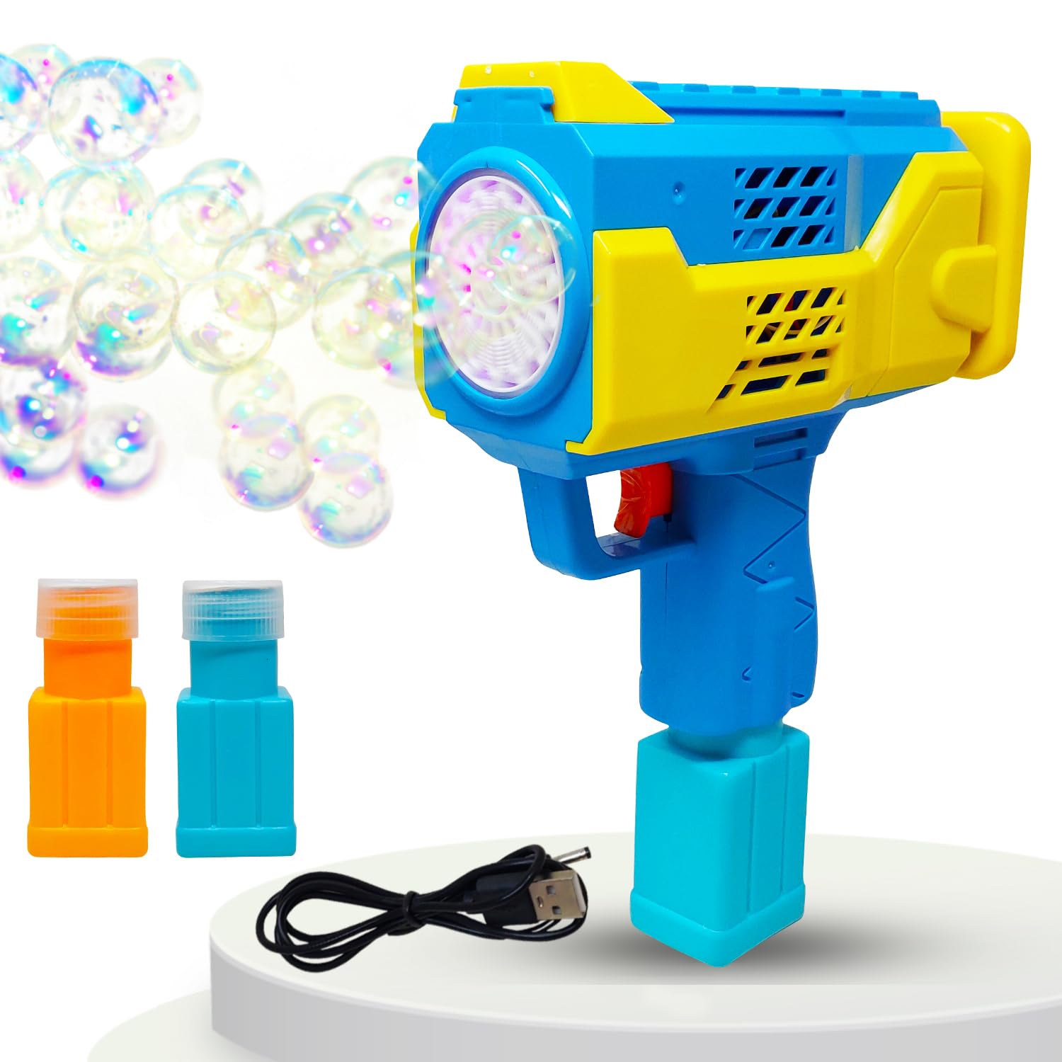 See full amazon price history chart for PARTEET Rechargeable Bubble Machine for Kids - Automatic Bubble Gun,with Light and Sound | Gun is Leak-Proof Design with 2 Bubble Solution,1 Charging Cable Toddler Outdoor Toys,Gift for Kids(Assorted) PARTEET Rechargeable Bubble Machine for Kids - Automatic Bubble Gun,with Light and Sound | Gun is Leak-Proof Design with 2 Bubble Solution,1 Charging Cable Toddler Outdoor Toys,Gift for Kids(Assorted) (B0CY8S2RNT) Amazon Price History, Amazon Price Tracker