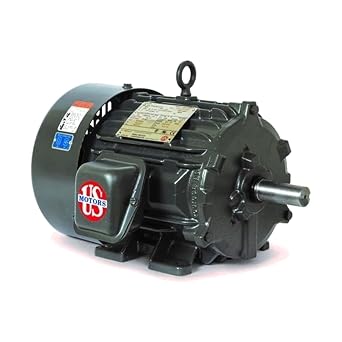 15 hp 1800 RPM 254T Frame 208-230/460V TEFC Nidec Electric Motor # HD15P2E