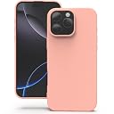 YATWIN Silicone Back Case for iPhone 16 Pro Max, Soft-Touch Phone Back Cover for Apple iPhone 16 Pro Max - Pink gallery image