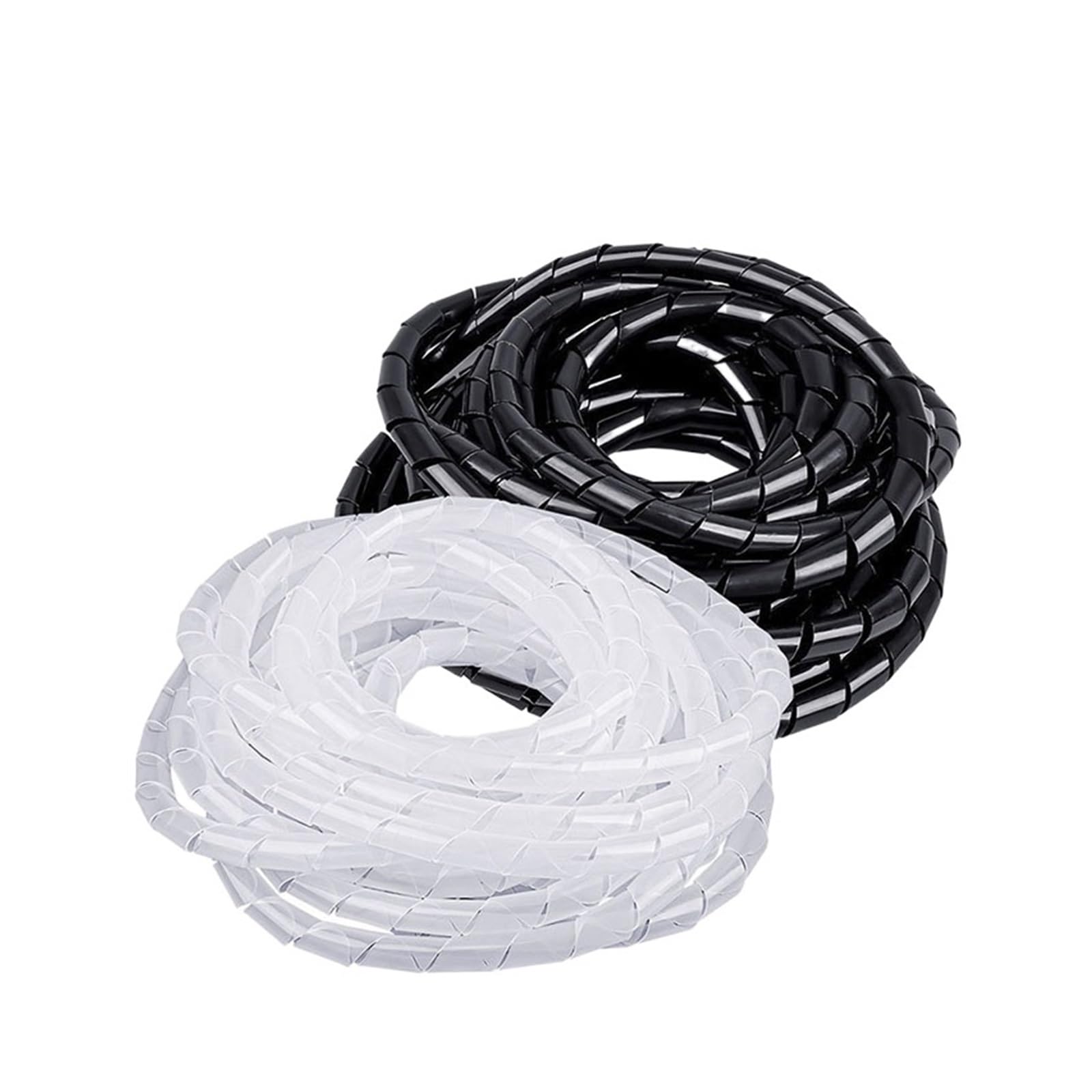 Spiralna osłona na kable. Spiral Cable Wrap 4-30mm Black/White(Black,30MM 1METER)