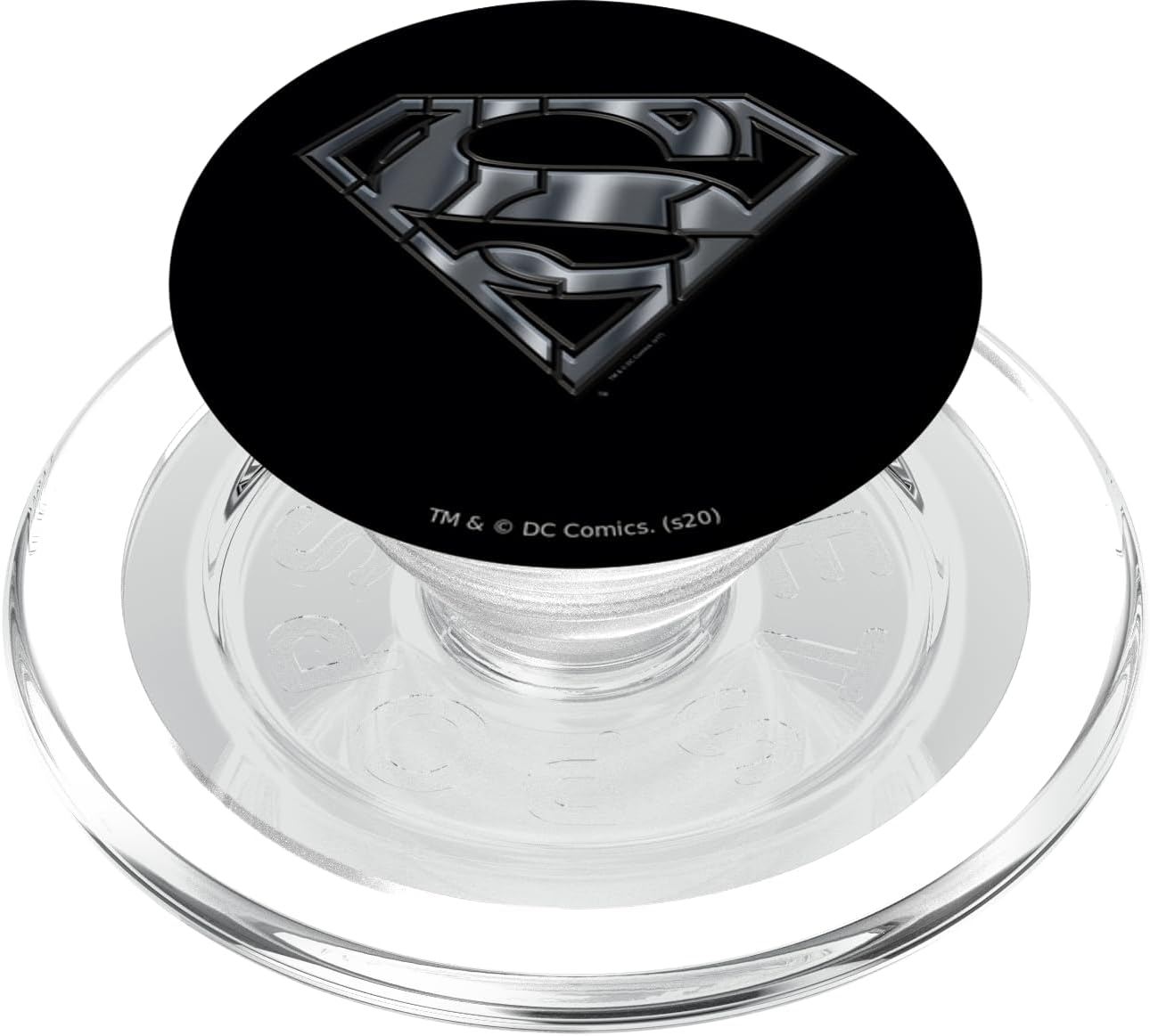 Superman Mech Shield PopSockets MagSafe PopGrip for iPhone