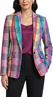 Bright Checked Blazer