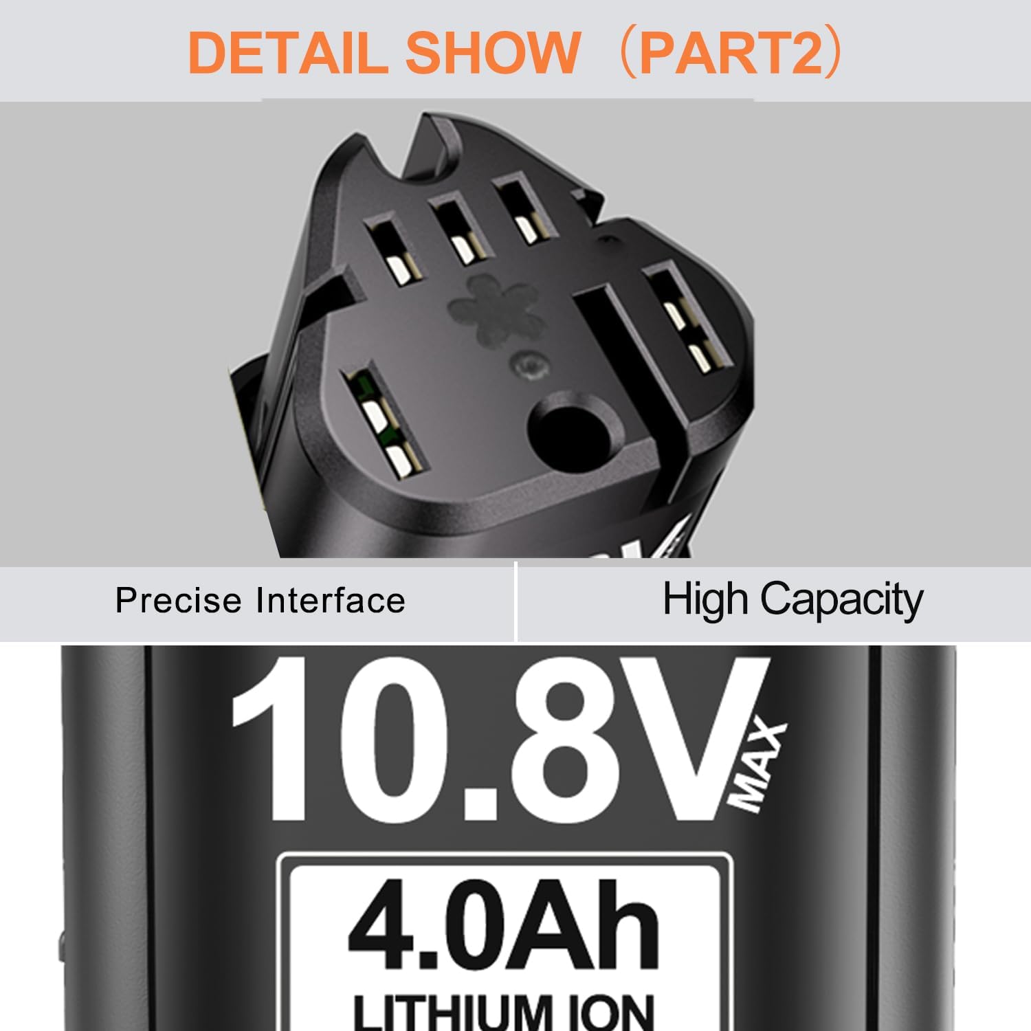Upgraded 2-Pack 4000mAh Replacement for Stihl 10.8V Battery HSA26 AS2 GTA26 SEA20 Cordless Grass Shears, Compatible with Model 45154006500 and Stihl 10.8V Cordless Power Tools