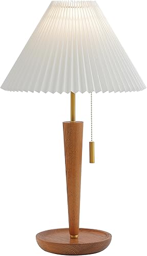 Miniatura 3 de SAFAVIEH Lighting Collection Ronny - Lámpara de mesa con acabado de madera (bombilla LED incluida)