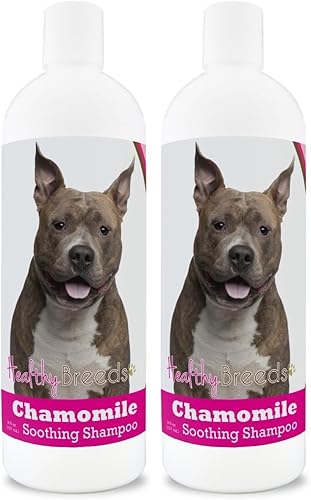 Miniatura 14 de Healthy Breeds Doberman Pinscher Champú calmante para perros de manzanilla, 8 onzas