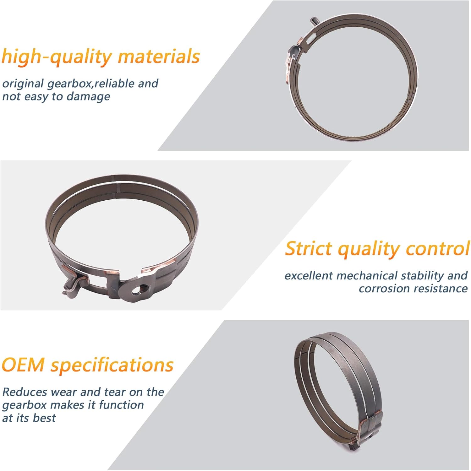 TRANSPEED BTR M11 QR640AHA Auto Transmission Brake Band For Geely Global Hawk Ssangyong Korando 2.0L