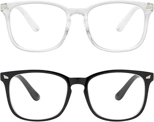 Yogo Vision Blue Light Blocking Computer Glasses Anti Glare Reduce Eyestrain Eyeglasses for Men and Women