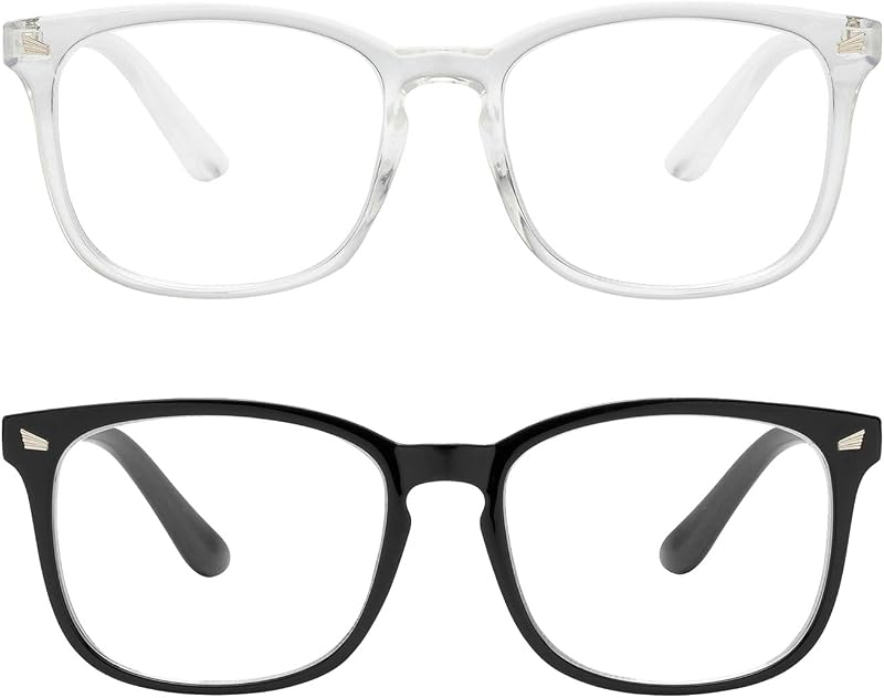 Yogo Vision Blue Light Blocking Computer Glasses Anti Glare Reduce Eyestrain Eyeglasses for Men and Women