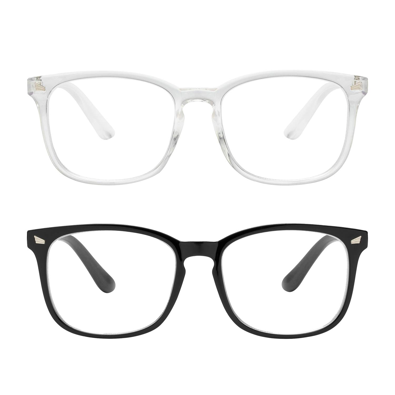 Yogo Vision Blue Light Blocking Computer Glasses Anti Glare Reduce Eyestrain Eyeglasses for Men and Women