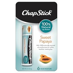ChapStick Papaya 100 Natural Lip Butter Tube Lip Balm - 0 15 Oz Non-Tinted Sweet Papaya