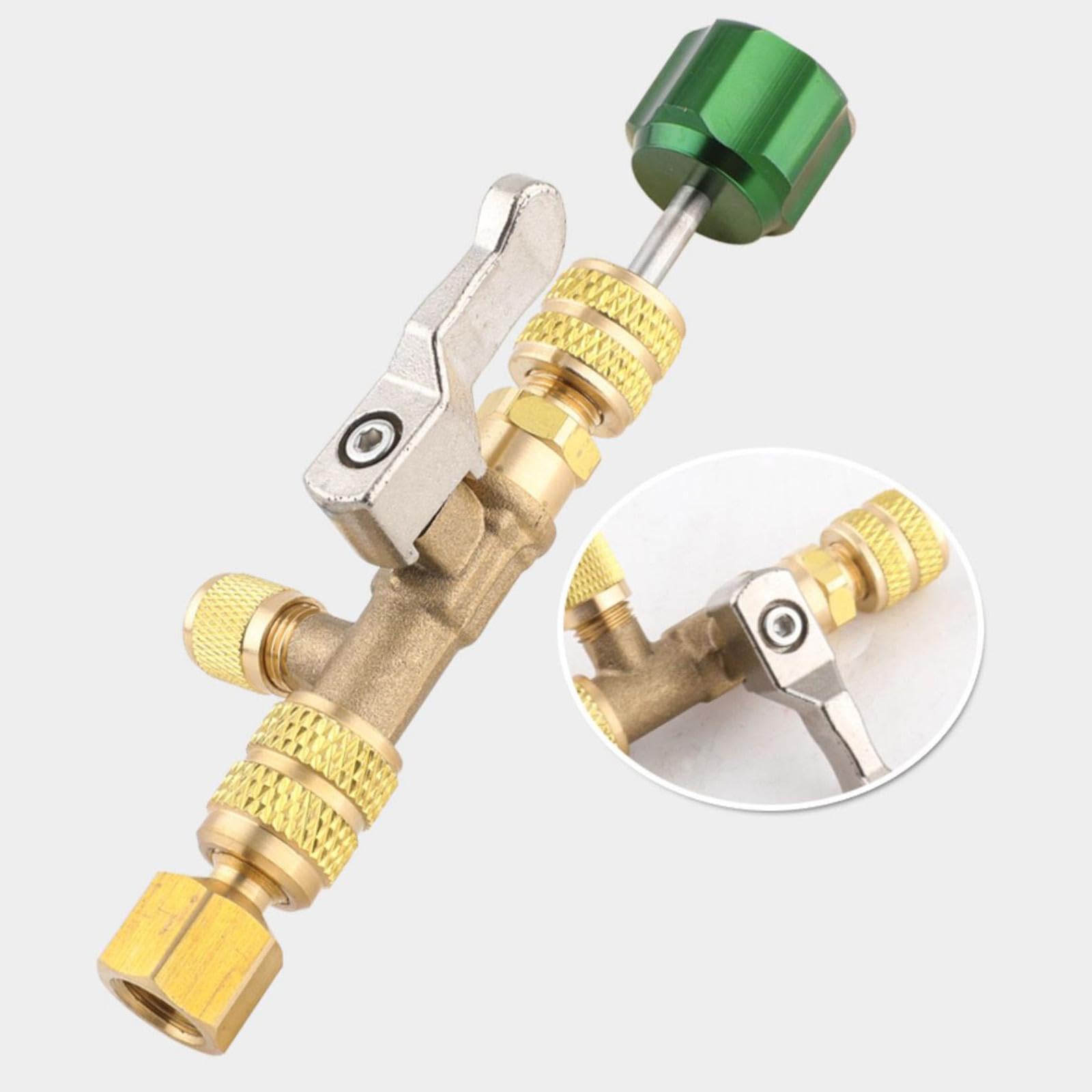 Extractor de Núcleo de Válvula de Aire Acondicionado HS1430, Herramienta de Reparación de Cambio Rápido, Resistente Y Fácil de Transportar para Máquin
