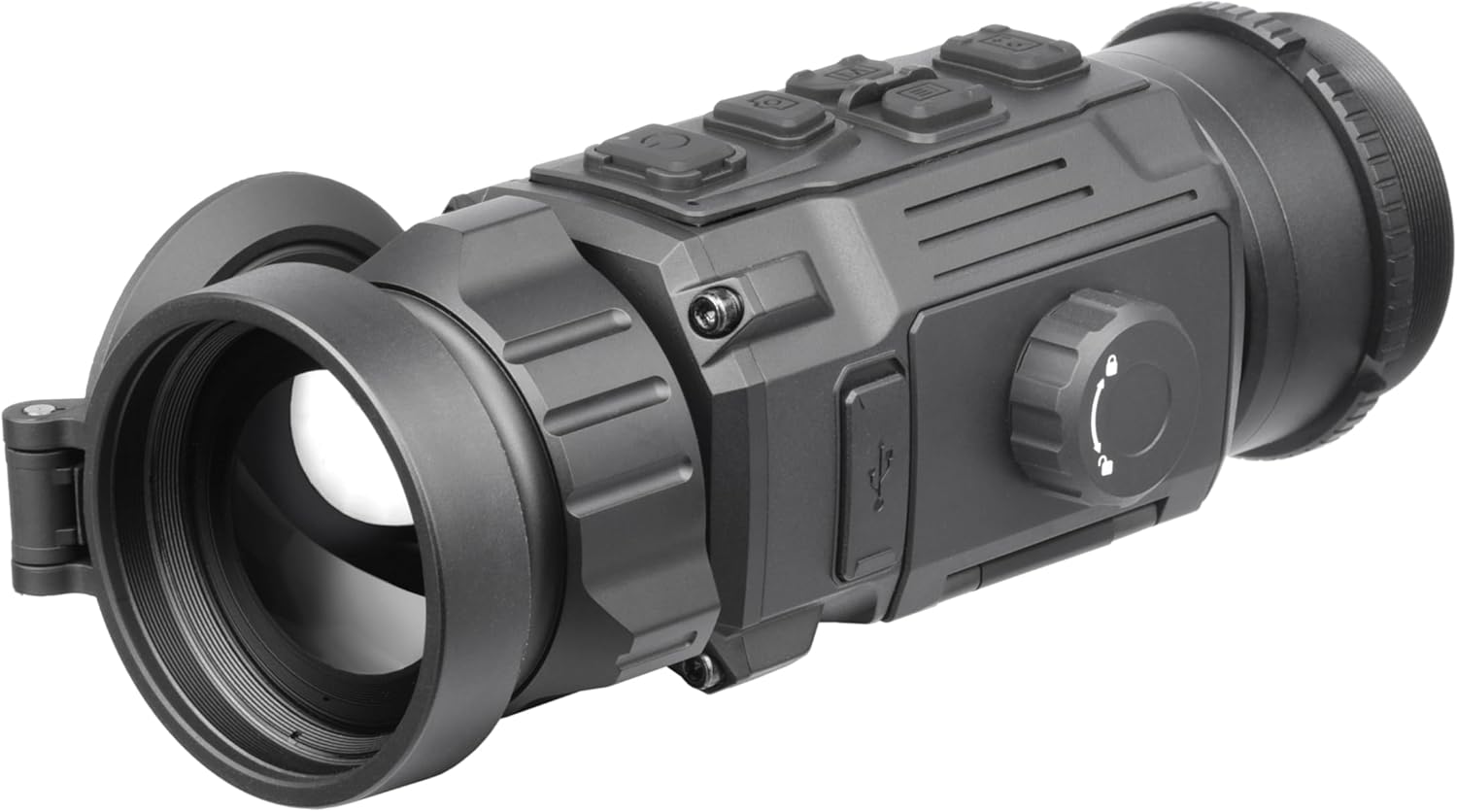 AGM Global Vision Rattler-C V2 Thermal Imaging Clip-On riflescope with high Sensitivity Thermal Optic Detector, Thermal Clip-On System Quick Day Optic Conversion with on-Board recoding, Wi-Fi