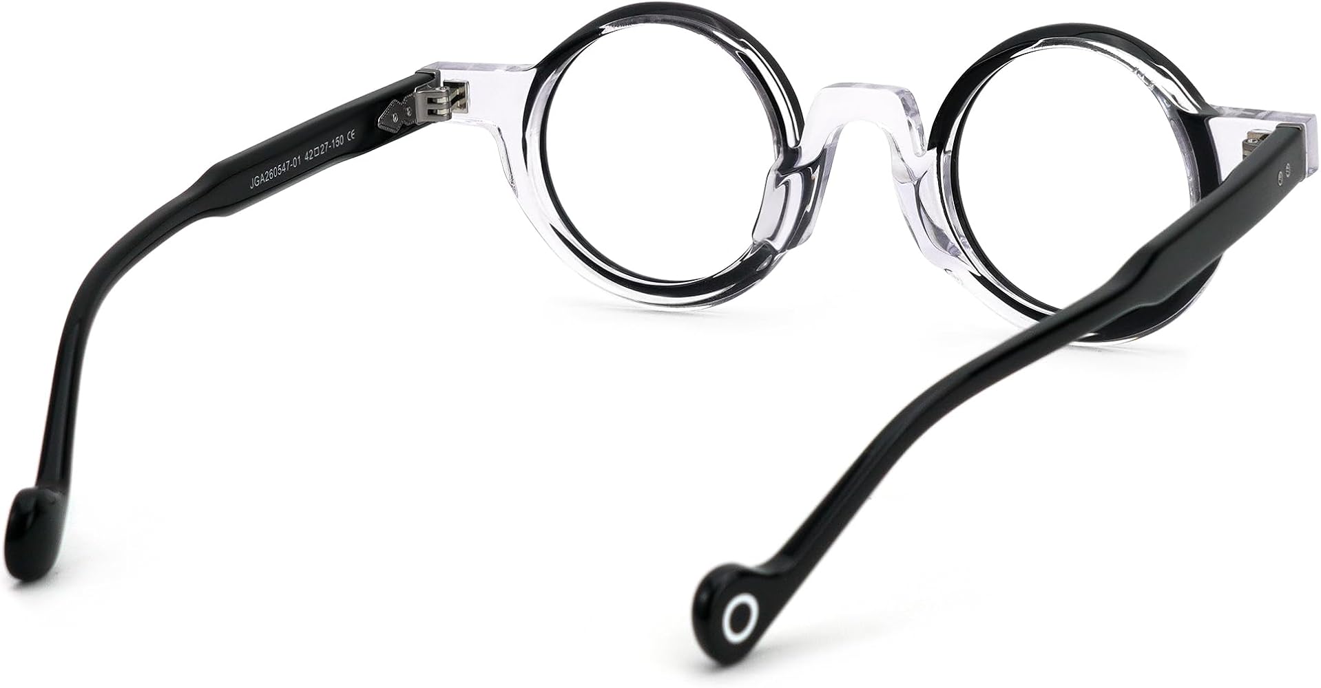 Amazon.com: Zeelool Vintage Round Blue Light Blocking Glasses for