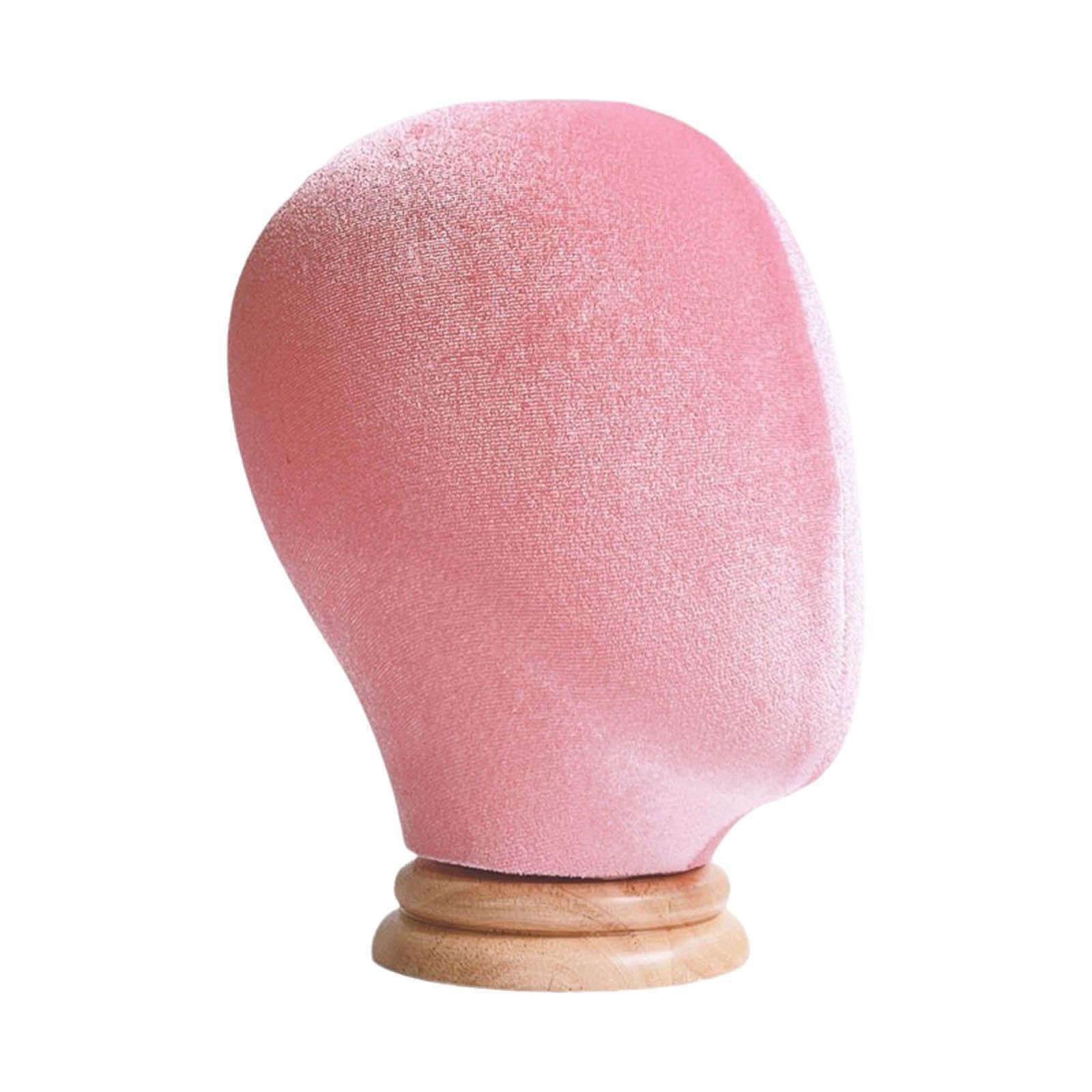 KTUXZCI Innovative Hat Holder Manikin Head Display Stand Designed For Fashion Accessories Showcase Very Convenient To . Wig Stand Is To Display Hats Manikin , pink , 54cm