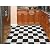 Achim Home Furnishings STT1M10320 Black & White Sterling x 12 Self Adhesive Vinyl Floor Tile-20 Tiles/20 sq. ft