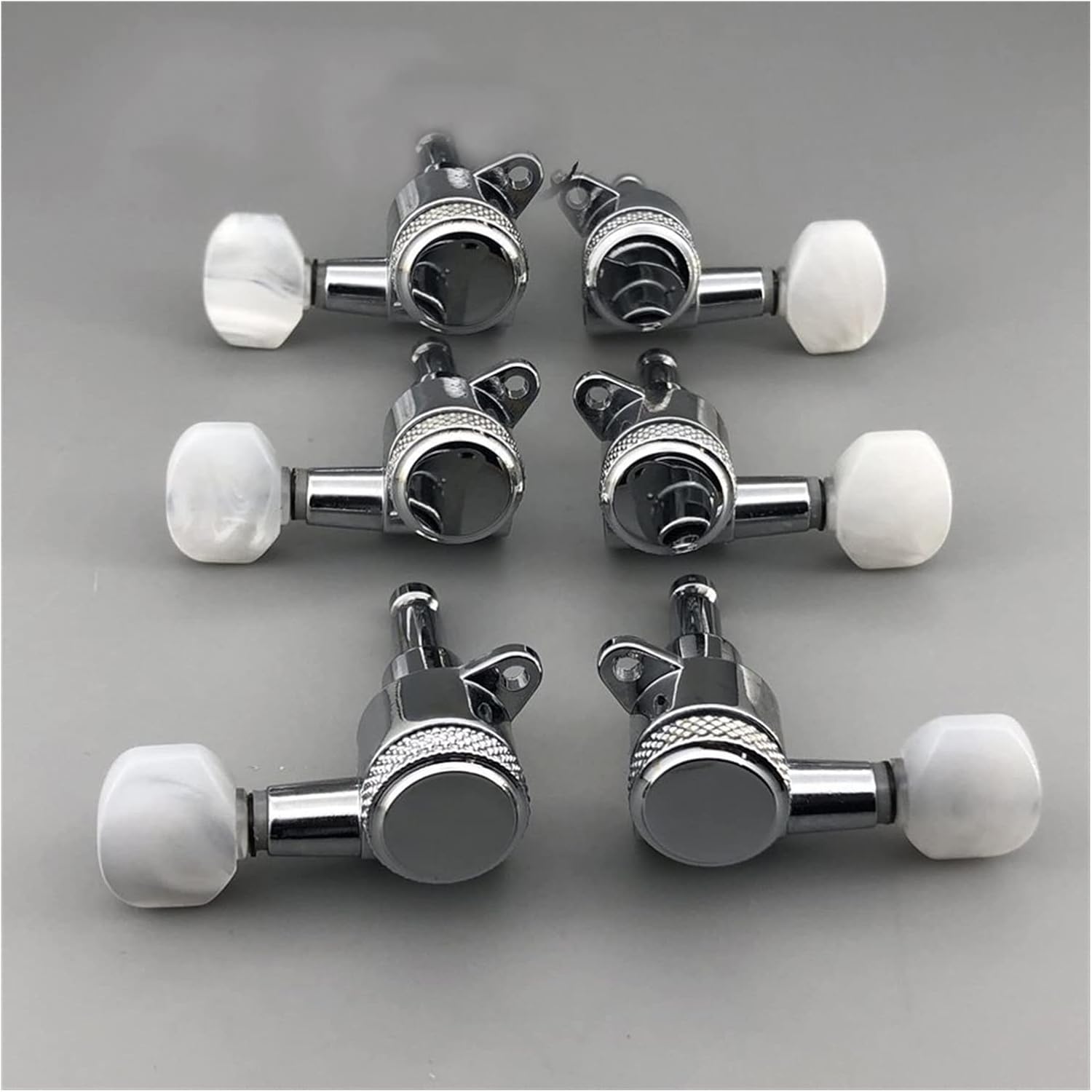 チューニングペグ ギターボタンロックマシンヘッドチューナーチューニングペグ St Tlギターウェルクロム (Color : R3L3