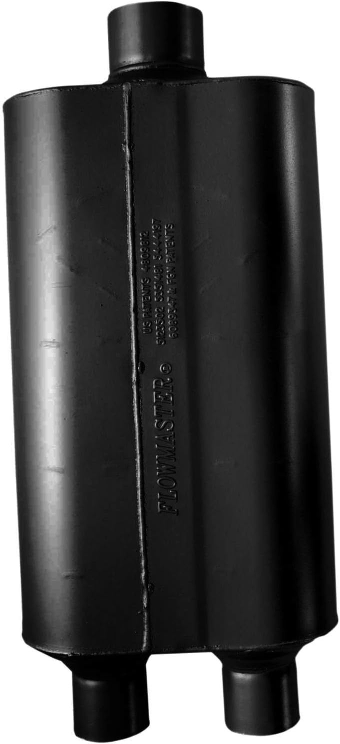 Best Cyber Deals 🔥 Flowmaster 8524553 2.25 In(D)/3 Out(C) Super 50 409s Muffler