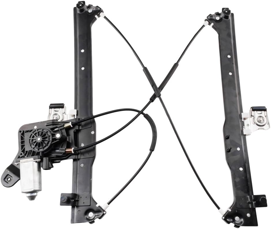 SUNROAD Power Window Regulator w/Motor Rear Right Passenger Side Replacement for Chevry 2000-2006 Suburban 1500 2500 & Silverado 3500 GMC Yukon XL 1500/2500 Cadillac Escalade EXT