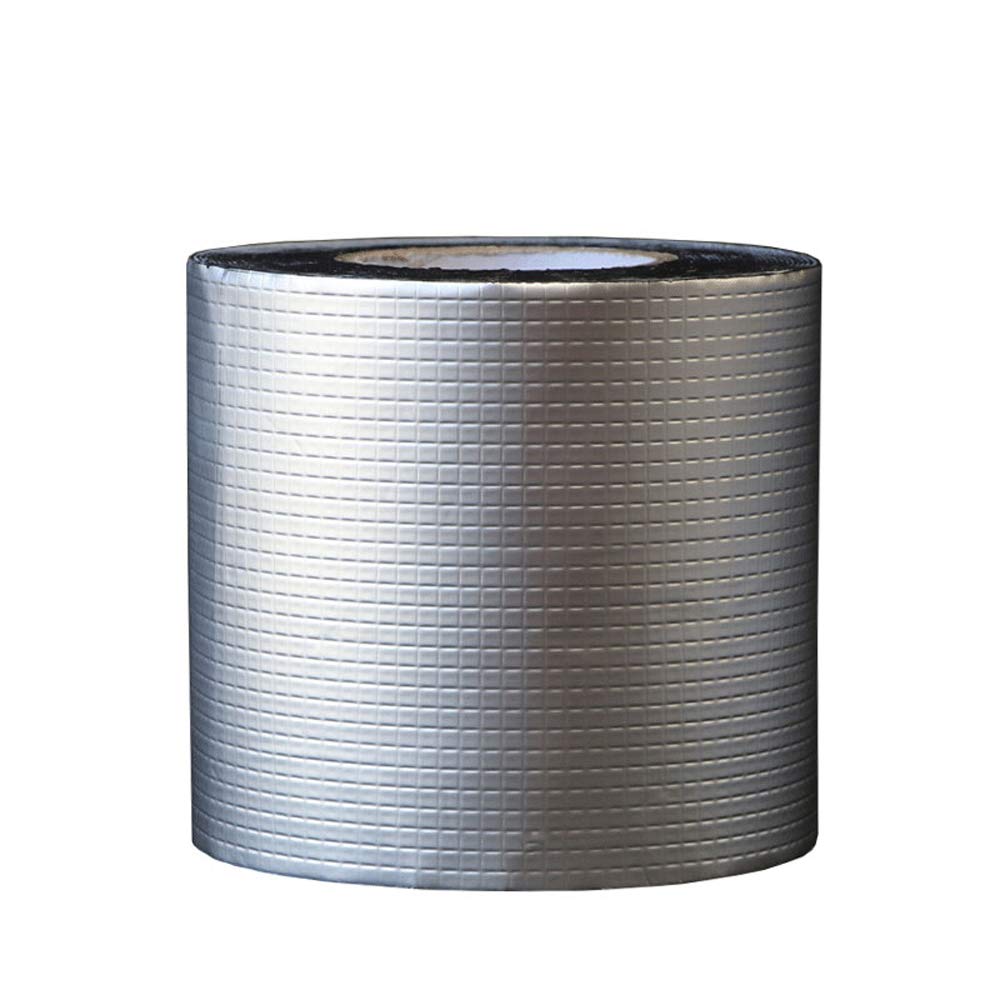Cinta de butilo para reparación de fugas de techo,cinta de reparación de revestimiento de aluminio Cinta de sellado para reparación de grietas y agujeros en el techo Cinta de tapa de techo