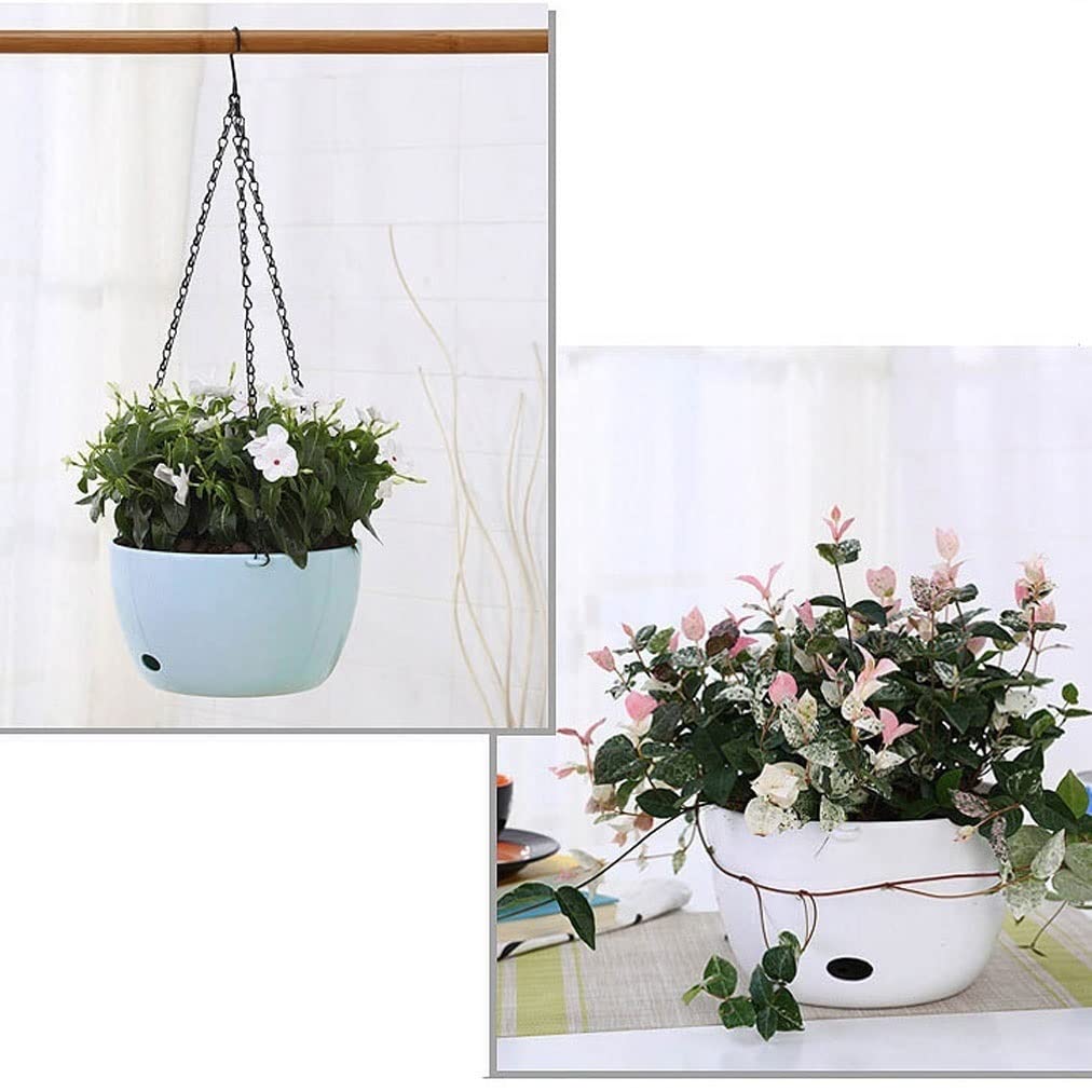 HOHOVYVY Set di 14 fioriere sospese per piante, in macramè, per interni ed esterni, balconi, decorazione da parete, 24 cm