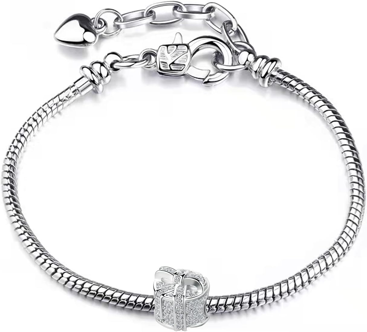 TGLS Happy Birthday Cake Charm Compatible With Pandora Charms Bracelets - Image 2