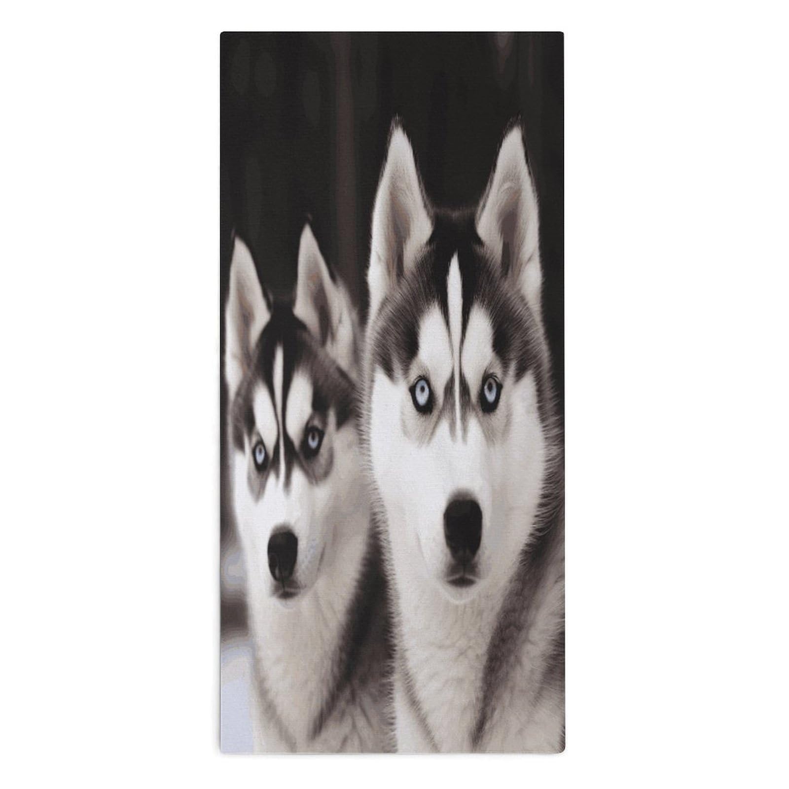 Btcowzrv Style Husky Dog Bath Towel Beach Towels Shower Towel