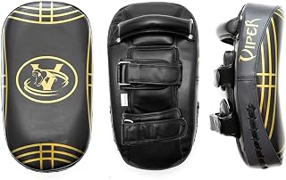 Viper Arm Curved Pad Pair Boxing Kicking Strike Shield Punching Training Mitts Arm Focus Target for Martial Arts Sanda Drill Taekwondo Karate Muay Thai UFC MMA
