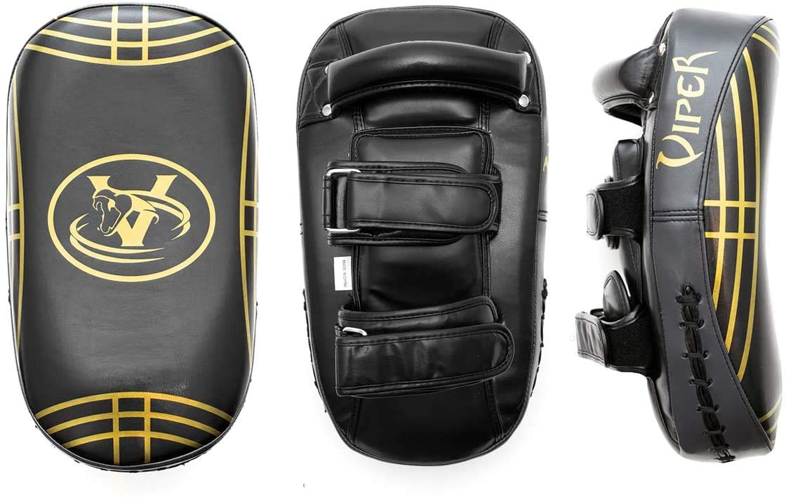 Viper Arm Curved Pad Pair Boxing Kicking Strike Shield Punching Training Mitts Arm Focus Target for Martial Arts Sanda Drill Taekwondo Karate Muay Thai UFC MMA