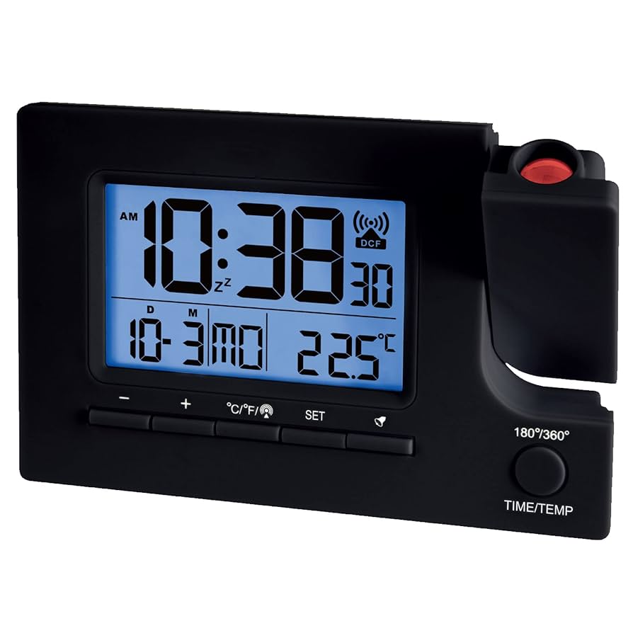 funkwanduhr digitaler funkwecker krontaler