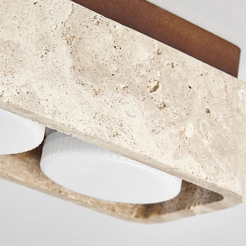 Plafonnier salon chambre armoires rustique moderne à grille réglable 10cm - 4