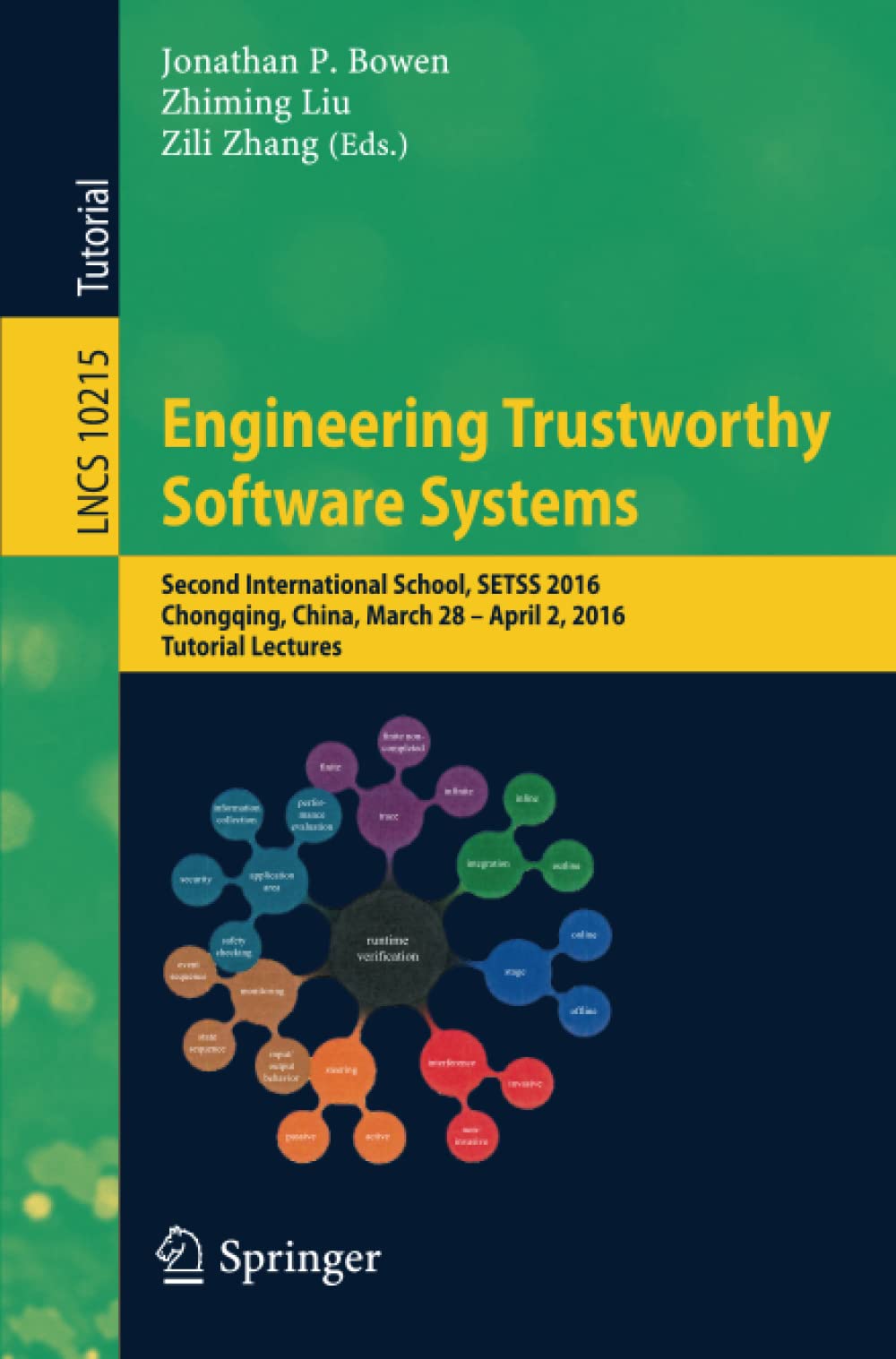 Engineering Trustworthy Software Systems: Second International School, SETSS 2016, Chongqing, China, March 28 - April 2, 2016, Tutorial Lectures (Lecture Notes in Computer Science Book 10215)