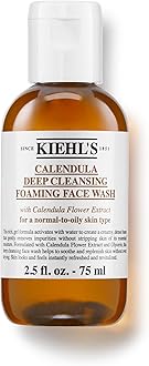Kiehl's Calendula Deep Cleansing Foaming Face Wash 2.5oz (75ml)