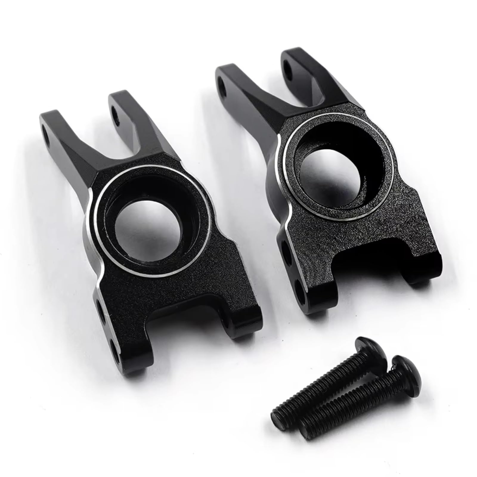 Buje Trasero C Aluminio para Yokomo para Super Dog para Fighter Works 91 1/10 Control Remoto Actualizaciones Piezas Coche Accesorios YKDF-016BK Piezas para RC